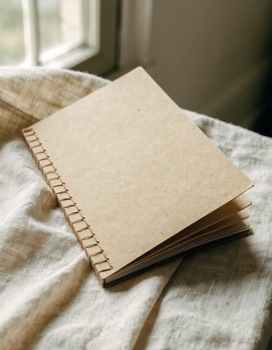 Coptic-bound sketchbook